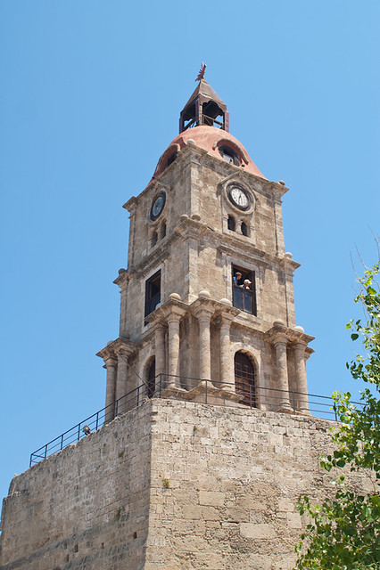 Belltower in Rhodes * Колокольня в Родосе