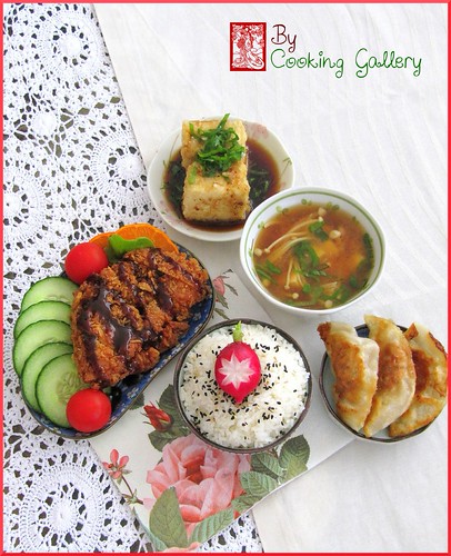 Homemade Japanese Lunch | by Cooking-Gallery