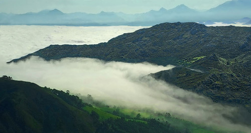 españa cloud mountain fog spain asturias nubes montaña niebla mirador fito fitu