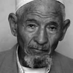 The last inhabitant of ghost town Khangat Sidi Nadji, Algeria
