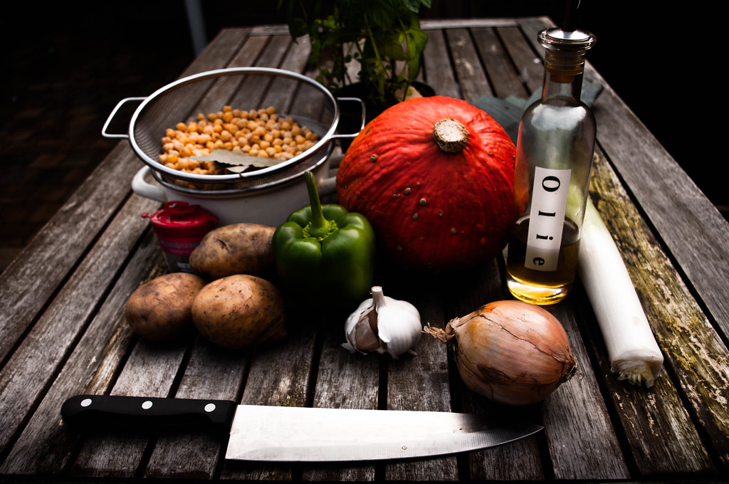 My Samhain stew : Potaje de garbanzos