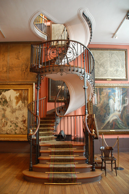 Staircase at the Musée national Gustave Moreau, Paris - Explored!