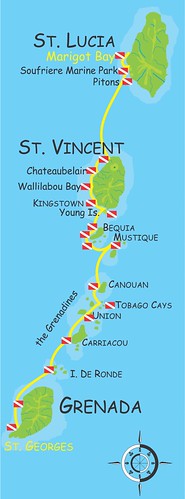 Odyssey Expeditions SEA Voyages Itinerary Map