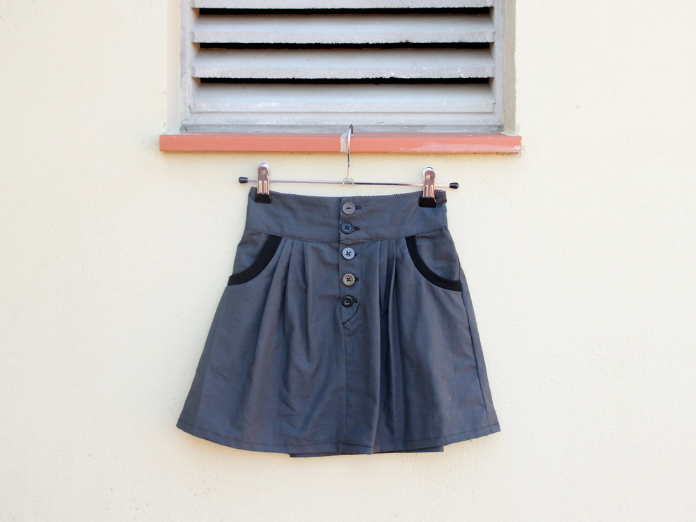 Button Fly Skirt I