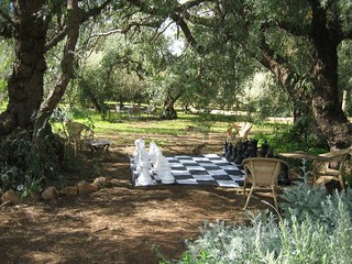 Giant Chess Set in my garden | Vanessa | Flickr