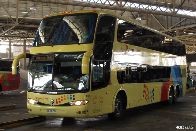 Buses Romani | Terminal San Borja | Marcopolo Paradiso 1800 DD / CGRC10