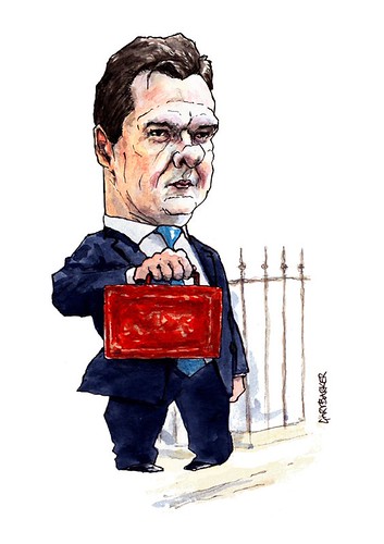 George Osborne | by Gary Barker Illustration