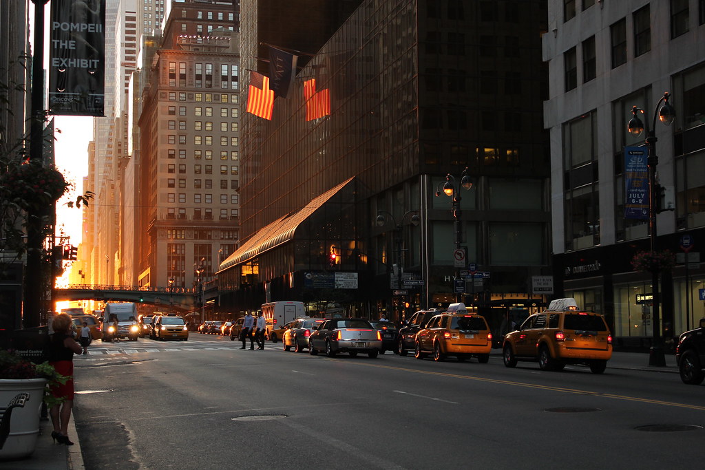 New York Sunset 42th street | Magic light in New York city Aâ€¦ | Flickr