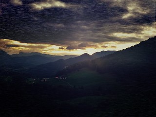 Sunset in berchtesgaden II