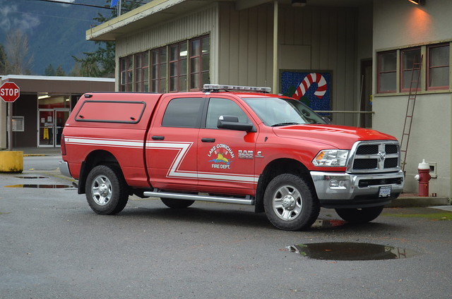 Lake Cowichan Fire Department Chief Dodge Ram 3500