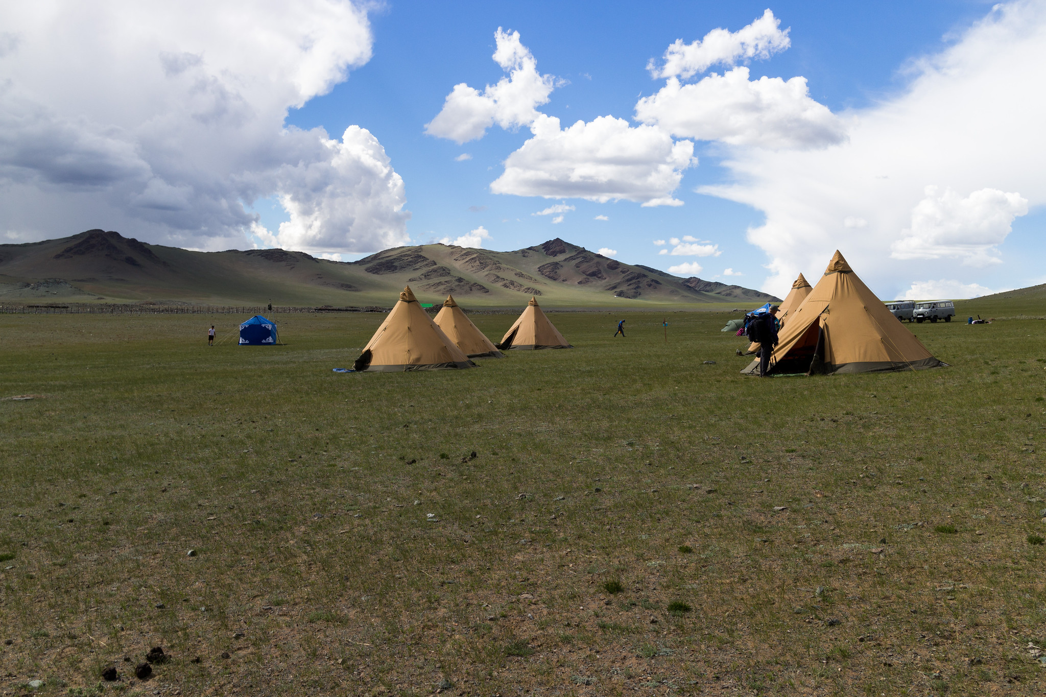 Camp at Altai Mountains - Mongolia