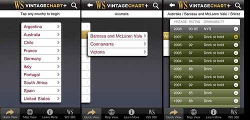 3.17_WineSpectator | by Mobile Design Pattern Gallery