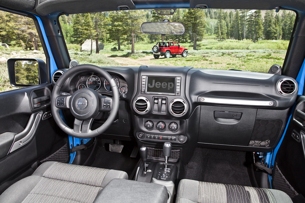 2012 Jeep Wrangler Sahara interior | Fiat Chrysler Automobiles: Corporate |  Flickr