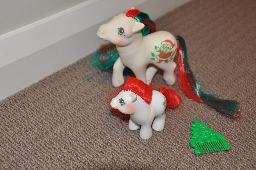 Baby Stockings TLC My Little Pony G1 Vintage Christmas Pony Merry Treats