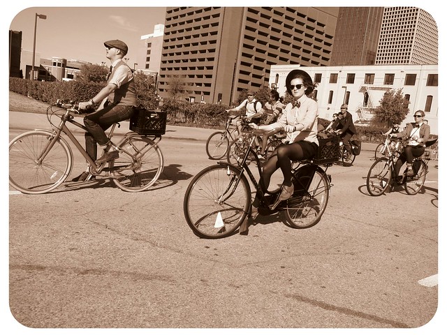 Dallas Tweed Ride 2011 downtown Dallas 3