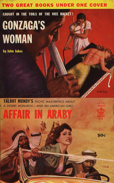 Royal Books 22 - John Jakes - Gonzaga's Woman  & Talbot Mundy - Affair in Araby