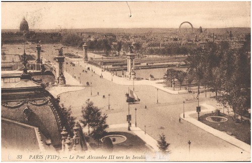 Postcard: Paris (VIIIeme) - Le Pont Alexandre III vers les… | Flickr