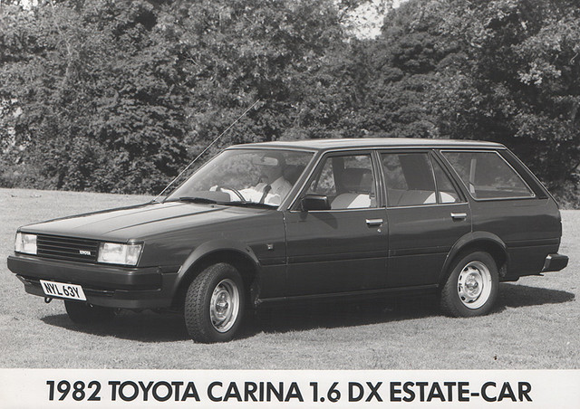 1982 Toyota Carina 1.6DX Estate press pic