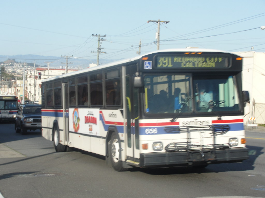 Samtrans Caltrain samTrans 656 391 REDWOOD CITY CALTRAIN on San Jose Avenue … | Flickr