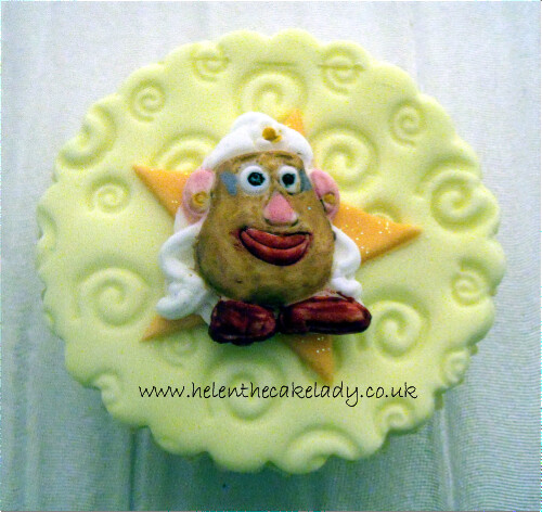 Mrs Potato Head Toy Story Birthday Cupcake