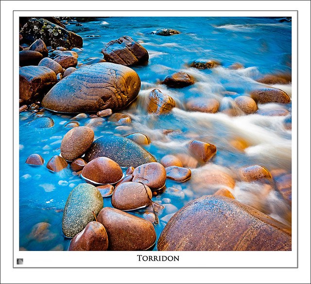 Pebbles on the seaside (Torridon, Scotland)
