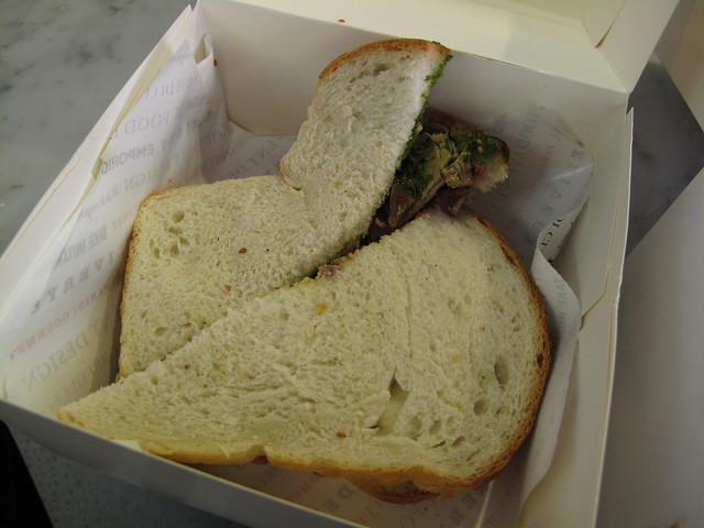 Panini gourmet - Sandwich con roast-fish di tonno