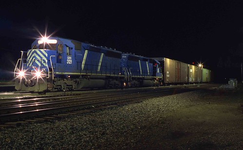 CEFX #3121 Garrett, Indiana | Train Q501 with a pair of the … | Flickr