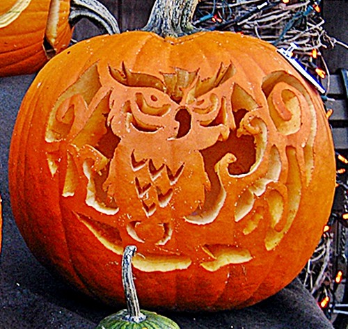 Pumpkin Contest Winner Hoot the Owl | The big winner was the… | Flickr