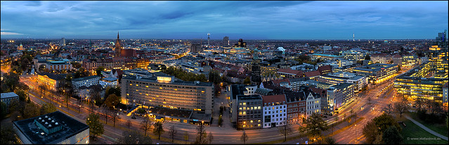 Hannover Nachtpanorama 2011