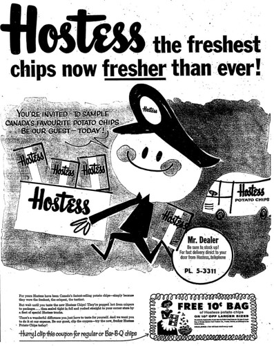 Vintage Ad #1,754: Hostess Chips are Fresher than Ever | Flickr