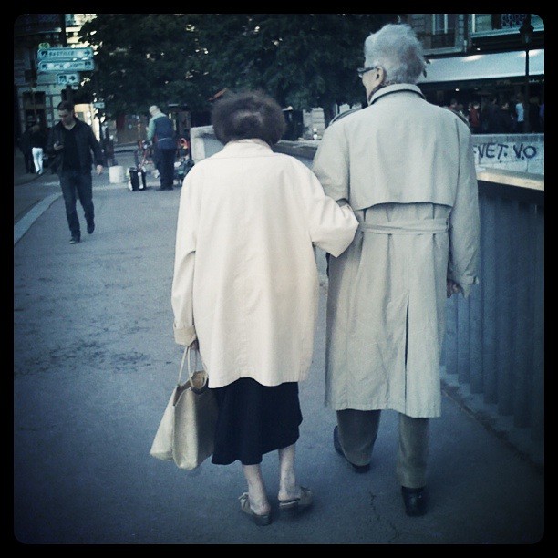Old Couple Paris