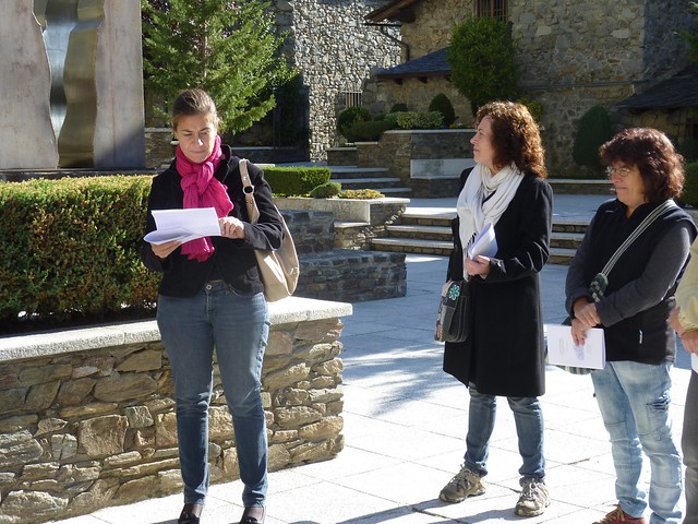 Literatura itinerant. Una ruta pel centre històric d’Andorra la Vella. 22-10-2011