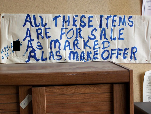 alas! these items are for sale!