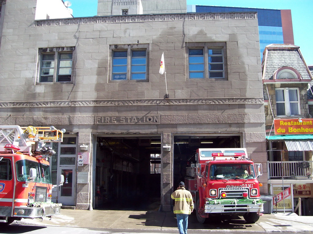 Montreal Fire Department Fire Station 53 Caserne Beaconsfield Service d'Incendie