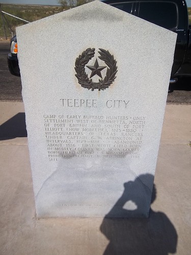 texas country historic texashistoricalmarker motleycounty teepeecity