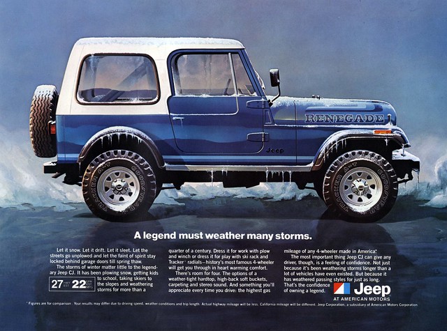 Jeep CJ-7 All-Weather Advertisement