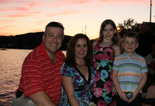 family sunset lakemohawk