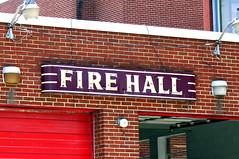 Fire Hall Neon Sign - Harriman, TN