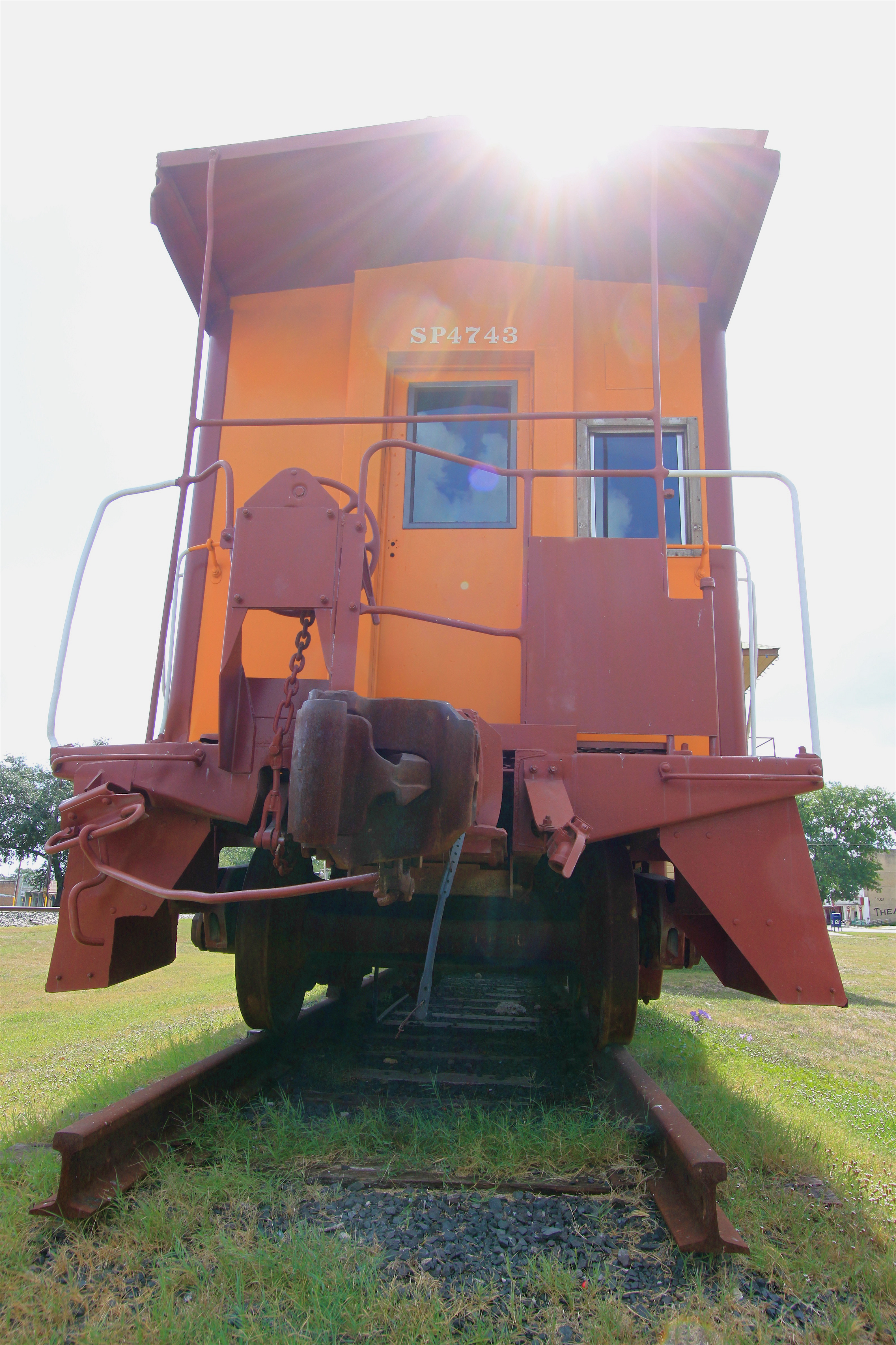 Southern Pacific caboose in Flatonia TX
