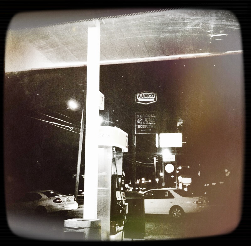 Augusta, GA Gas Station by Juli Kearns (Idyllopus)