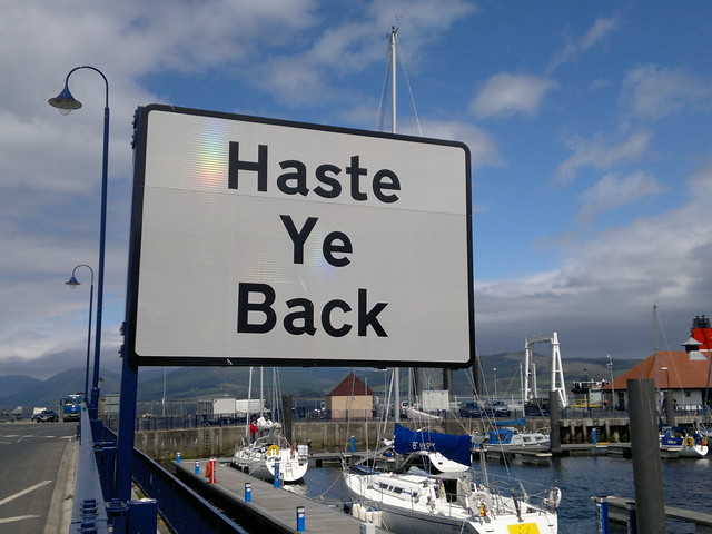 Haste ye back