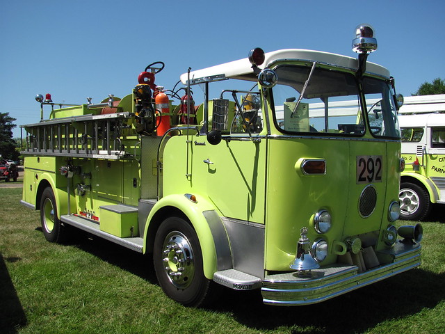 Vintage Crown Fire Engine