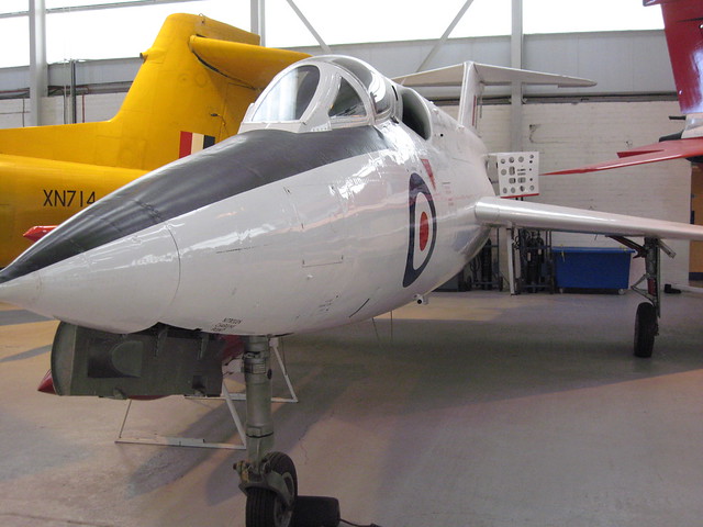Saunders-Roe SR53 XD145 at the RAF Museum Cosford
