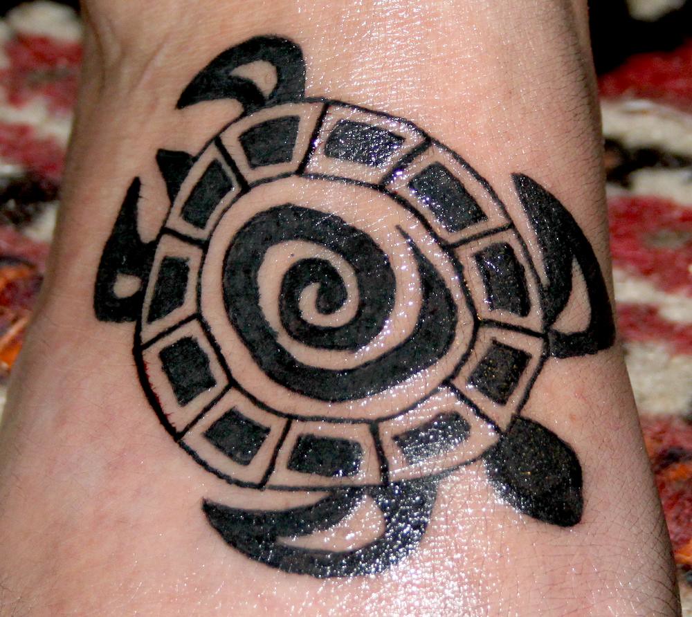turtle tattoo | my new turtle tattoo on my foot | sam surplus | Flickr