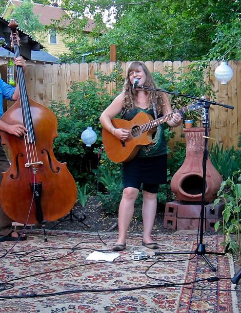 Raina Rose - Backyard Concert, Shanna's House, Klamath Falls, Oregon