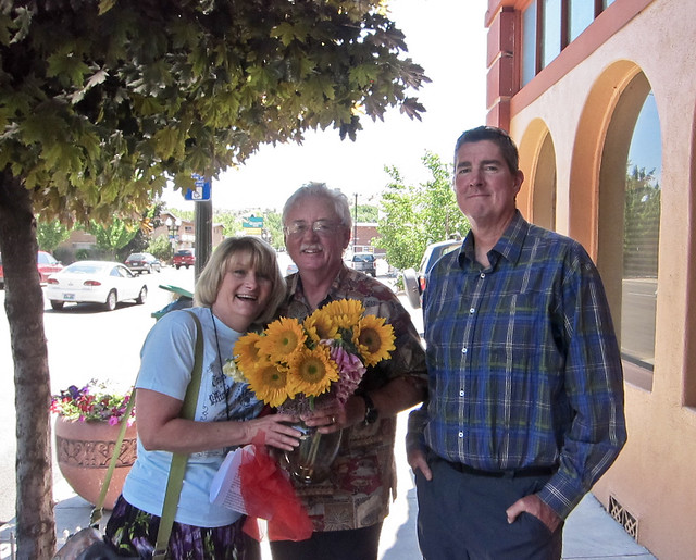 Laura, Rod, & Me - After The Memorial Service For Bobbi McCrea, Klamath Falls, Oregon