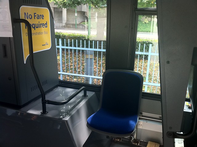 Throne Seat (No Fare Required) on the Nova Bus LFX