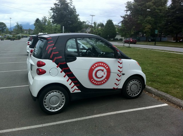 Vancouver Canadians Smart Car
