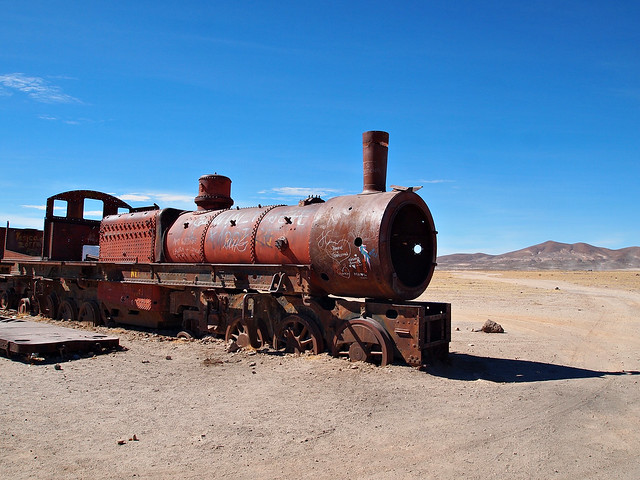 Train Graveyard-Uyuni-Bolivia