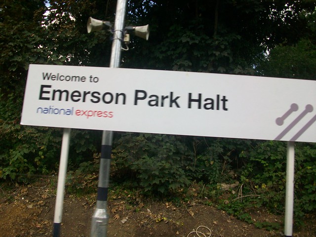 Welcome to Emerson Park (Halt)